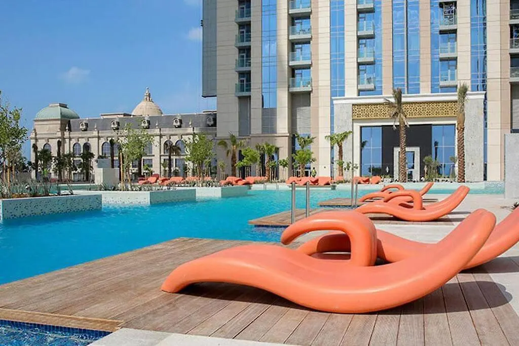 Burj Khalifa View Apartment In Business Bay Dubaj