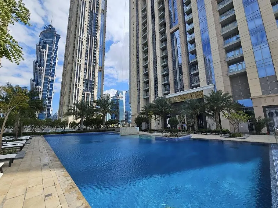 Burj Khalifa View Apartment In Business Bay Dubaj Spojené arabské emiráty