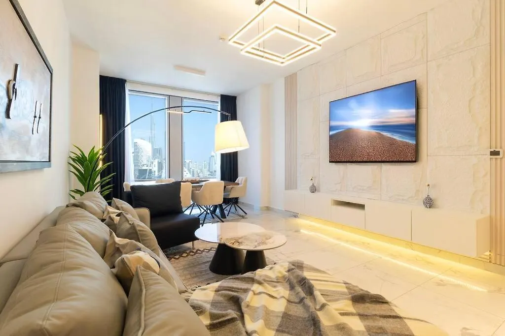 Burj Khalifa View Apartment In Business Bay Dubai