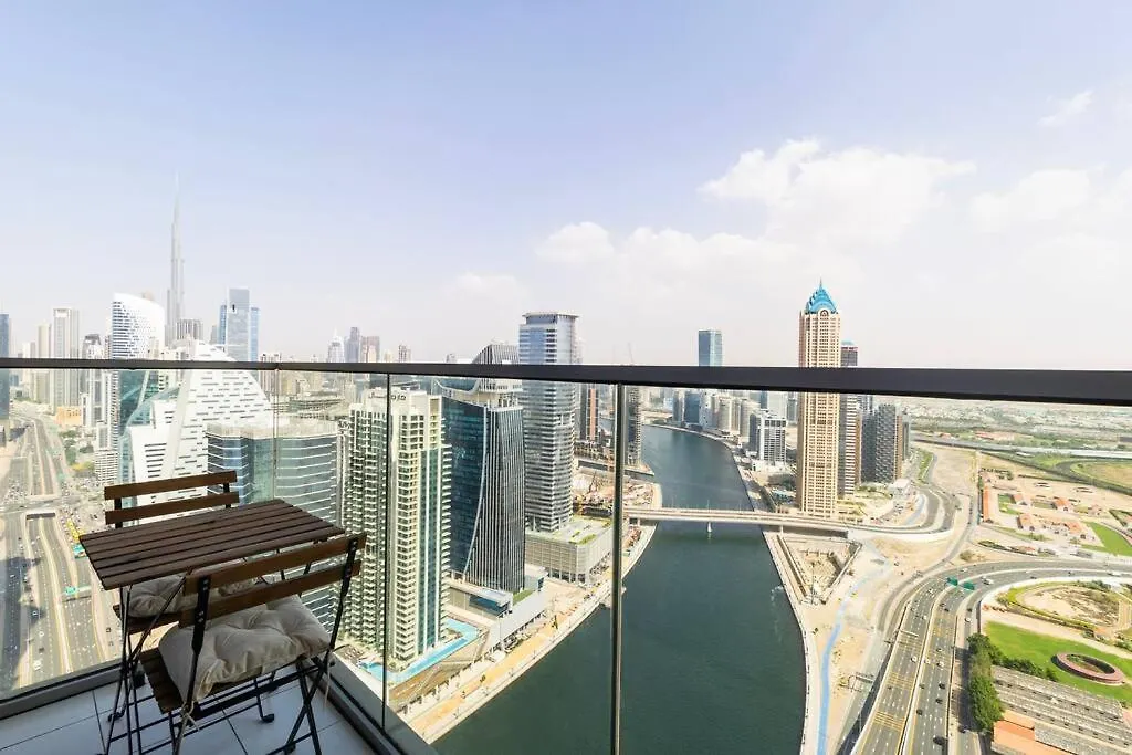 Burj Khalifa View Apartment In Business Bay Dubai