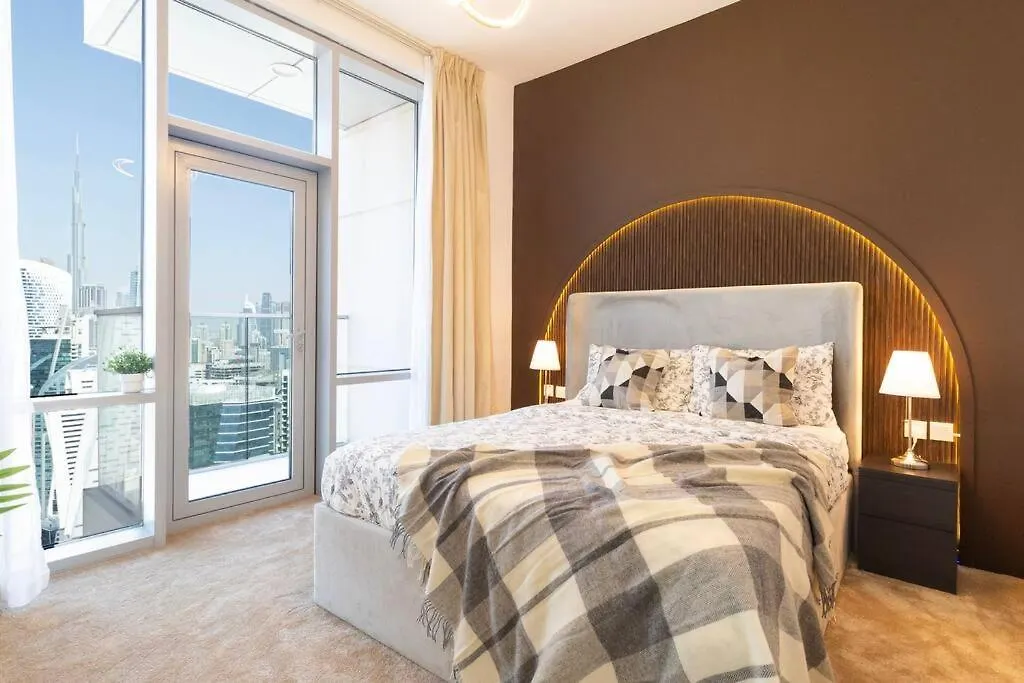 Burj Khalifa View Apartment In Business Bay Dubai