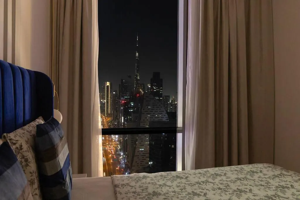 Burj Khalifa View Apartment In Business Bay Dubai