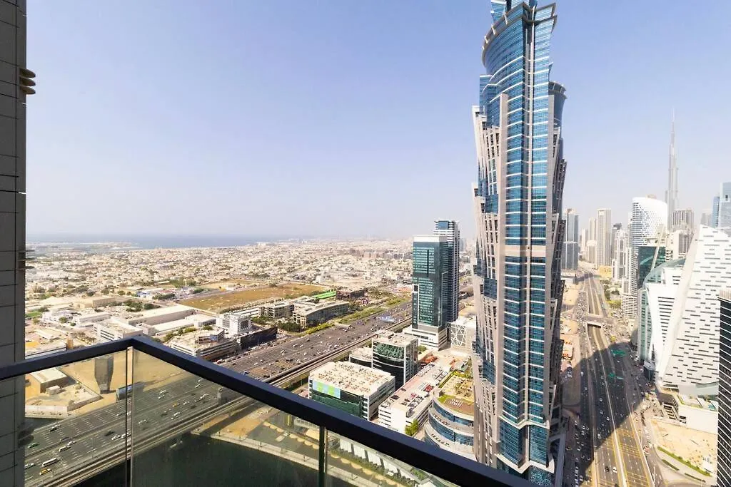 Burj Khalifa View Apartment In Business Bay Dubai