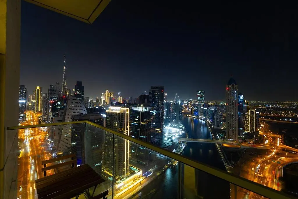Burj Khalifa View Apartment In Business Bay Dubai