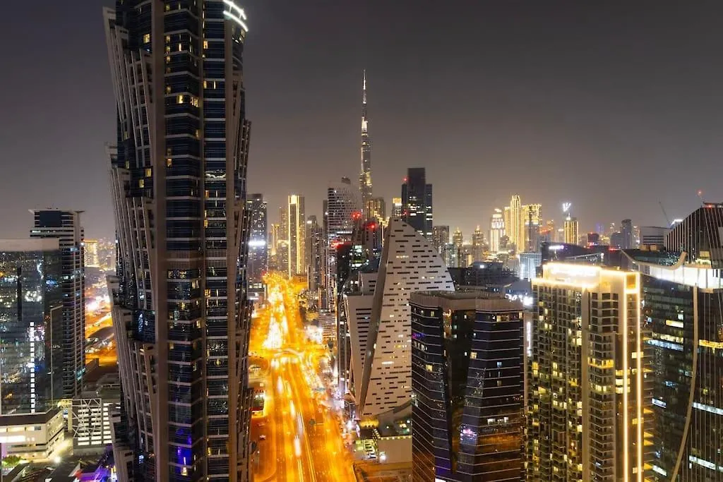 Burj Khalifa View Apartment In Business Bay Dubai